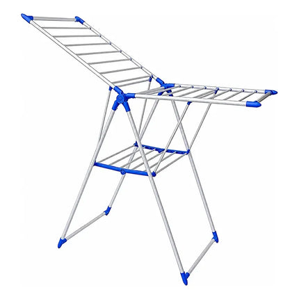 Tendedero Colgador De Ropa Plegable Eficiente Y Resistente Azul