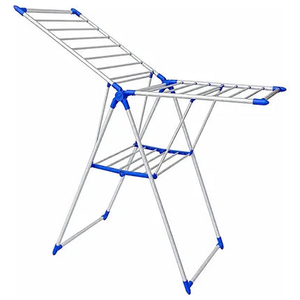 Tendedero Colgador De Ropa Plegable Eficiente Y Resistente Azul