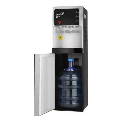 Dispensador De Agua Fría Y Caliente Bidón Oculto Minimalista Negro