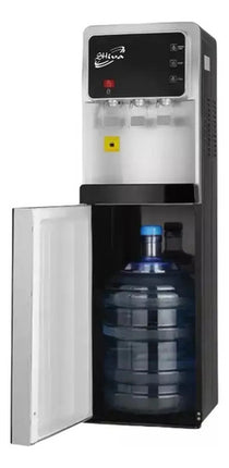 Dispensador De Agua Fría Y Caliente Bidón Oculto Minimalista Negro