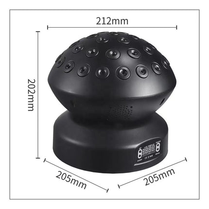 Laser Puntos Rojo Giratorio Bola Dj Dmx Fiestas Antro