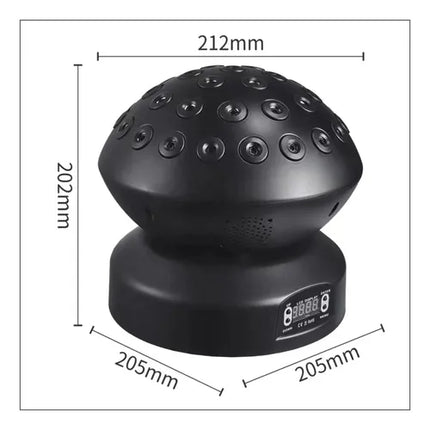 Laser Puntos Rojo Giratorio Bola Dj Dmx Fiestas Antro