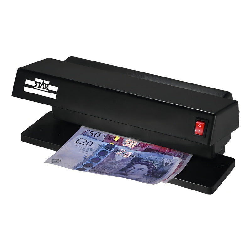 Detector De Billetes Falsos Star Tk-2028 Escritorio Luz Uv