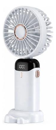 Mini Ventilador Led Portatil De Mano Usb Recargable