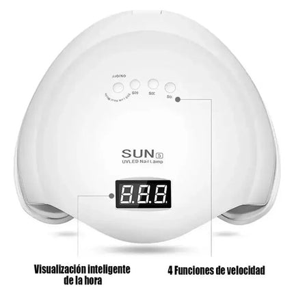Secador Uñas Uv Led Lampara Manicure Profesional