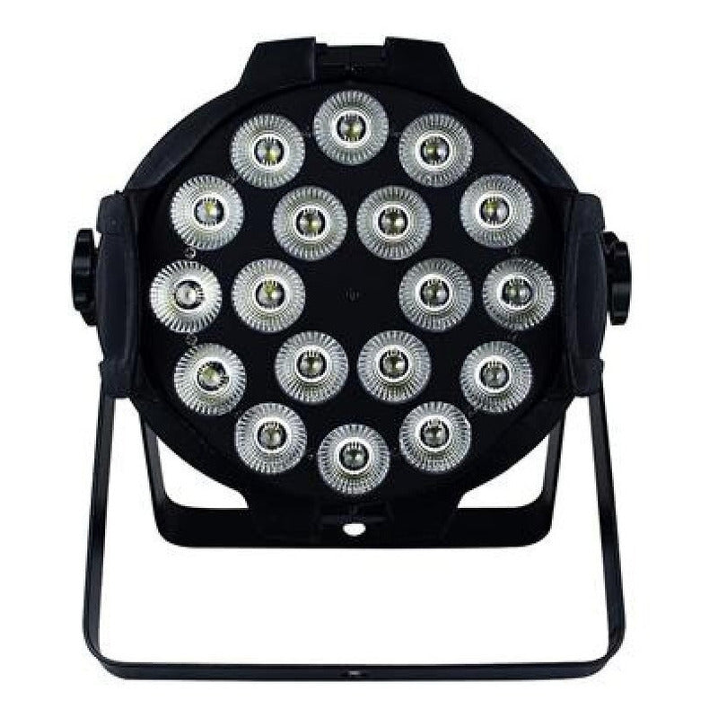 Foco Led 18 X 10w Dmx Alto Brillo Rgb, Amber, Uv, B (6 En 1)