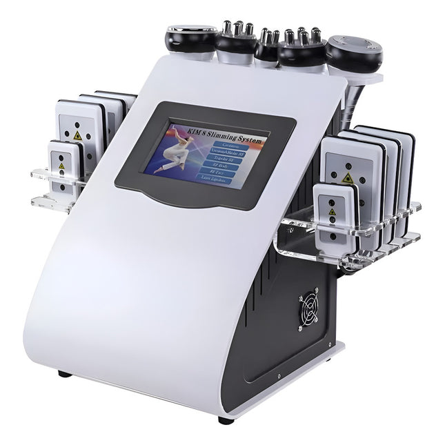 Maquina 6 En 1 Cavitacion 40khz Lipolaser + Vacuum