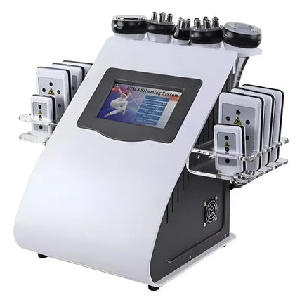 Maquina 6 En 1 Cavitacion 40khz Lipolaser + Vacuum