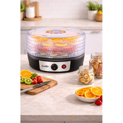 Deshidratadora De Alimentos Sf-4033  5 Niveles Negro