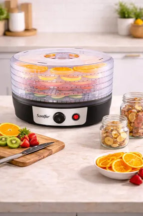 Deshidratadora De Alimentos Sf-4033  5 Niveles Negro