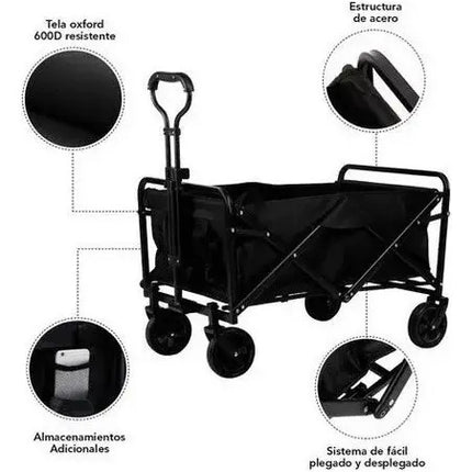 Carrito Para Compras Plegable Ideal Para El Camping