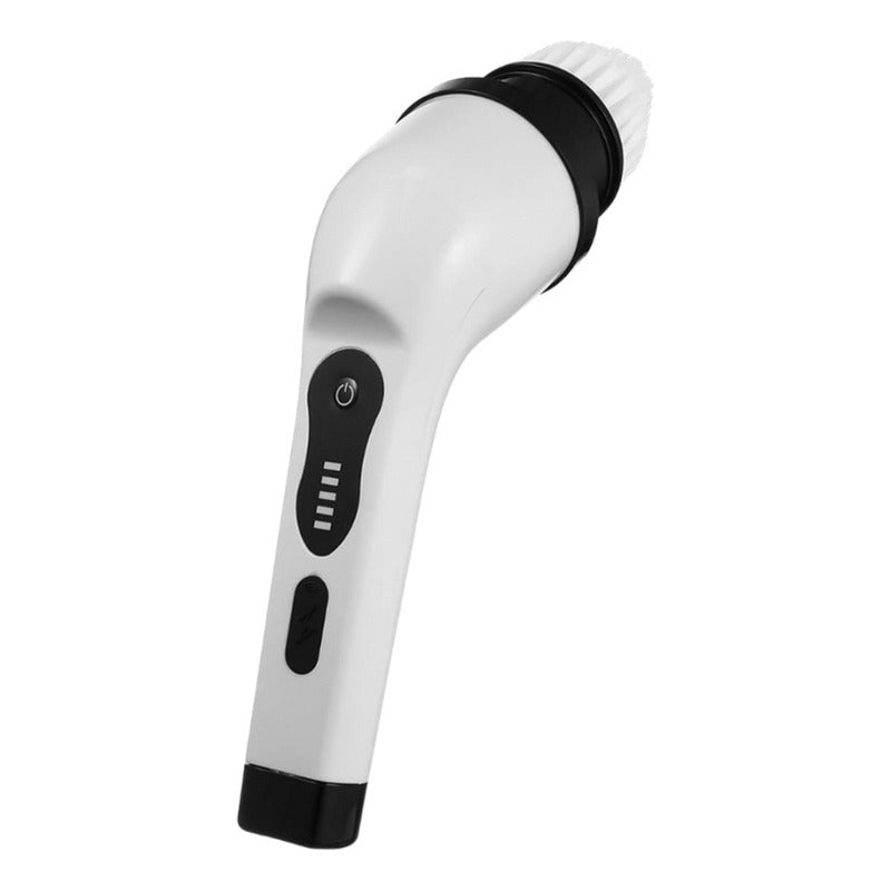 Cepillo Mopa Electrico Inalambrico Multiuso Para Hogar Blanco