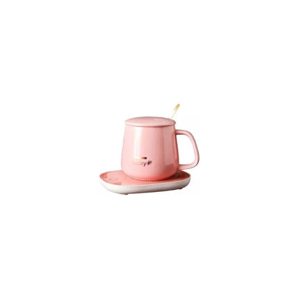 Taza Con Calentador Eléctrico 55°c Tazón Para Cafe Té Leche