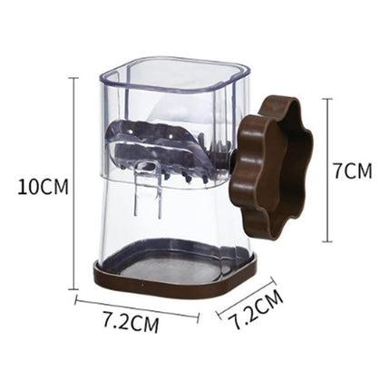 Trituradora De Nueces Chocolate Frutos Secos Cocina 360° Blanco
