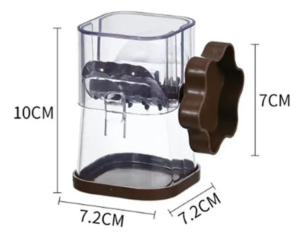 Trituradora De Nueces Chocolate Frutos Secos Cocina 360° Blanco