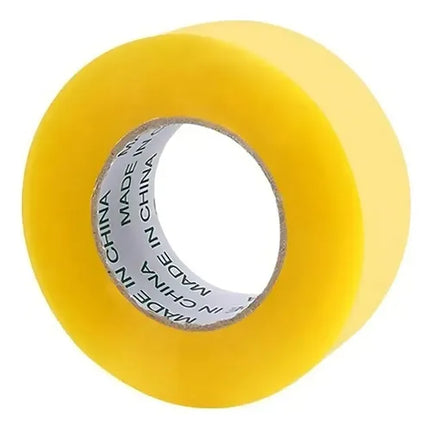 Pack 6 Scotchs Cinta Adhesiva 300 Mts X 48 Mm Alta Calidad Amarillo Lisa