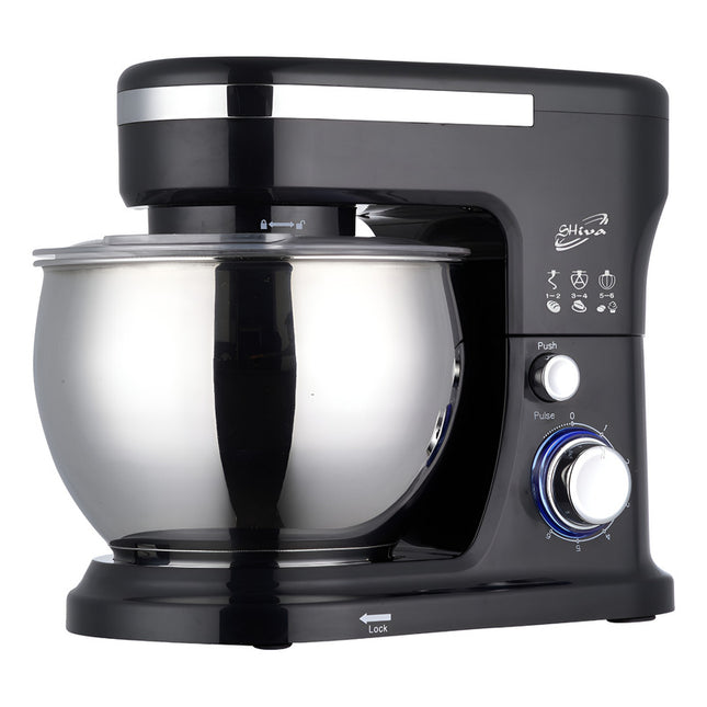 Batidora Electrica Mezcladora Pedestal 5 Litros Con Sec Negro 50 60hz