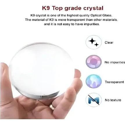 Lámpara De Mesa Bright Moon Crystal Ball, Luna, Sist Solar