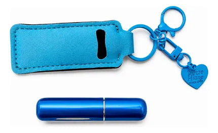 Pack 6 Atomizadores Recargables Para Perfume + 6 Estuches Rosa