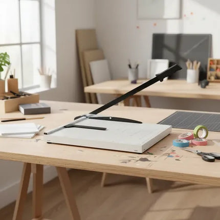 Guillotina Papel A3 46x38 Cm 12 Hojas Bright Office