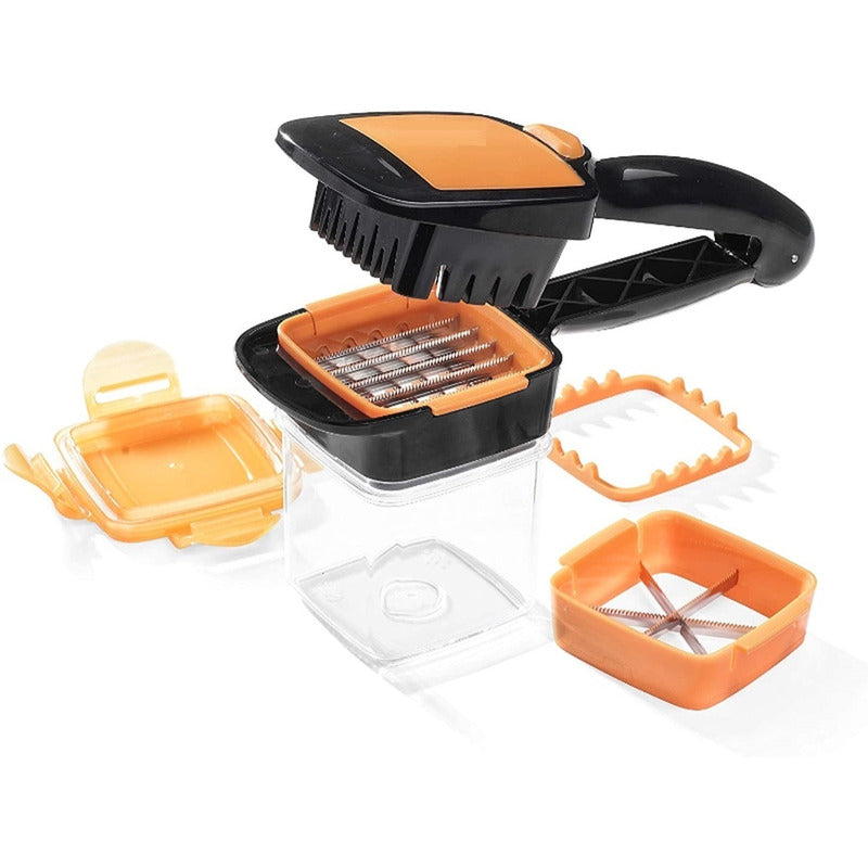 Picador Cortador Frutas Verduras Comida Multiuso 5 En 1