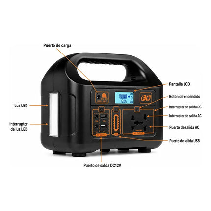 Generador Portátil De Energia 500w