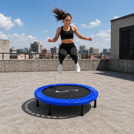 Mini Trampolín Profesional Fitness 100 Cm Negro