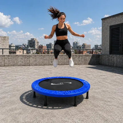 Mini Trampolín Profesional Fitness 100 Cm Negro
