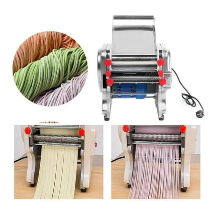 Maquina Hacer Pasta Electrica Maquina Para Hacer Fideos  Blanco