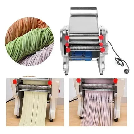 Maquina Hacer Pasta Electrica Maquina Para Hacer Fideos  Blanco