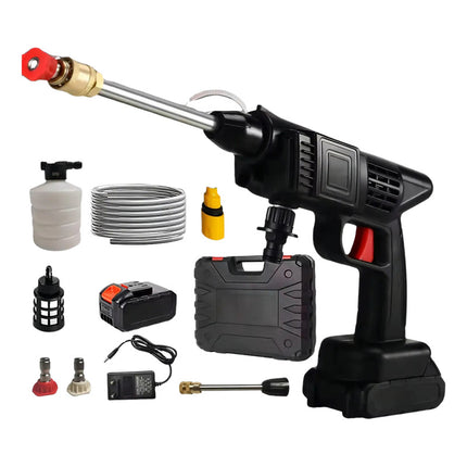 Hidrolavadora Alta Presion Inalambrica Portatil Hidrojet Negro 50/60 Hz 1.5a