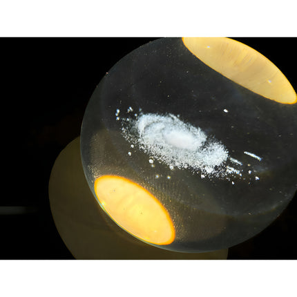 Lámpara 3 Led De Velador Distintos Modelos Galaxia Amarillo Nebula