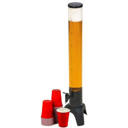 Dispensador De Cerveza / Jugo / Beer Tower 3 Litros  Negro