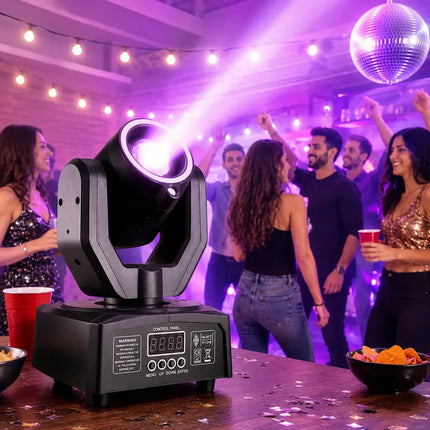 Cabeza Móvil Led Luz Disco Luces De Fiesta