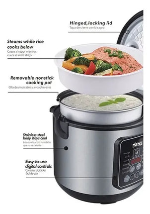 Multi-olla De 12 Funciones  5 Litros 700w