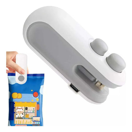 Mini Selladora De Bolsas Portatil Blanco