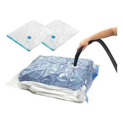 Pack 12 Bolsa Al Vacio Comprimir Prendas Ropa Al Vacío 60x80