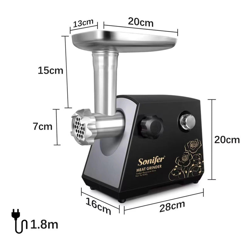 Maquina Moledora Picadora De Carne Eléctrica