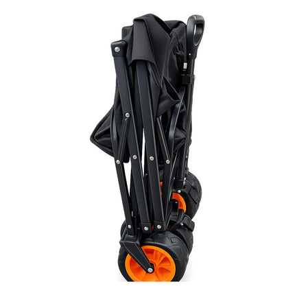 Carrito Plegable De Camping, Compras Y Más Negro