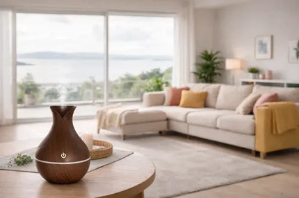 Humidificador Difusor Jarrón Aromatizante Con Luz Led Usb