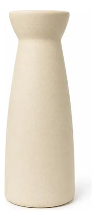 Floreros Jarron Cerámica Decorativos Para Mesa Oficina 3pcs Beige