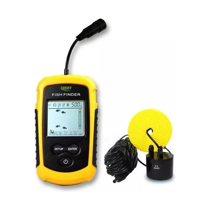 Sonar Ecosonda Portatil De Pesca Buscador De Peces 100m
