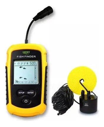 Sonar Ecosonda Portatil De Pesca Buscador De Peces 100m
