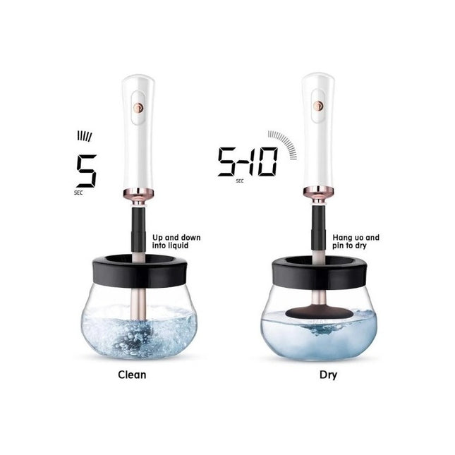 Limpiador Eléctrico De Brochas Maquillaje
