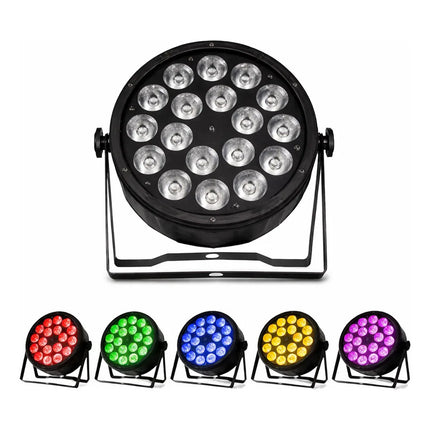 Luz Disco 6 En 1 Led + Uv 220v, Efecto Dj Fiesta Profesional