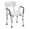 Silla De Ducha Para Baño Con Apoya Brazos Y Respaldo