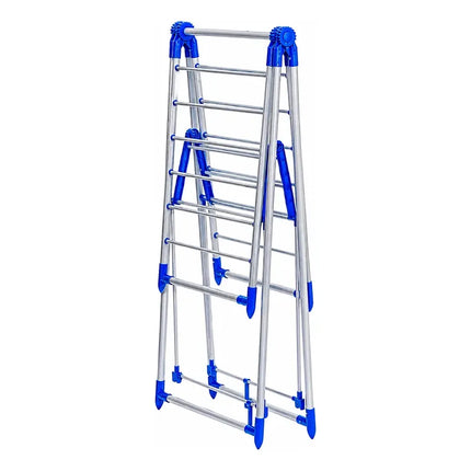 Tendedero Colgador De Ropa Plegable Eficiente Y Resistente Azul