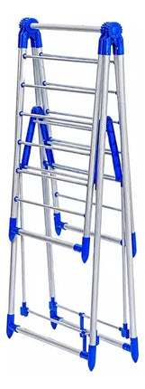 Tendedero Colgador De Ropa Plegable Eficiente Y Resistente Azul