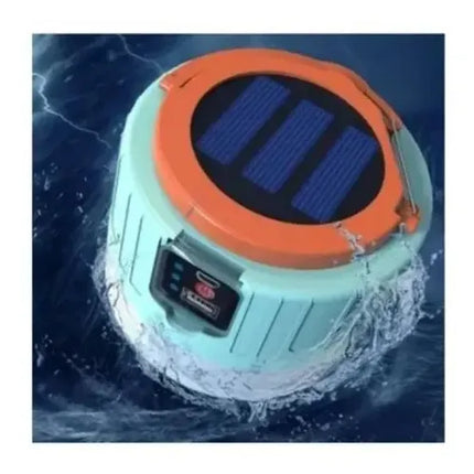 Lampara Solar De Camping Usb - Emergencia Multifuncional Blanco