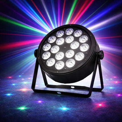 Luz Disco 6 En 1 Led + Uv 220v, Efecto Dj Fiesta Profesional